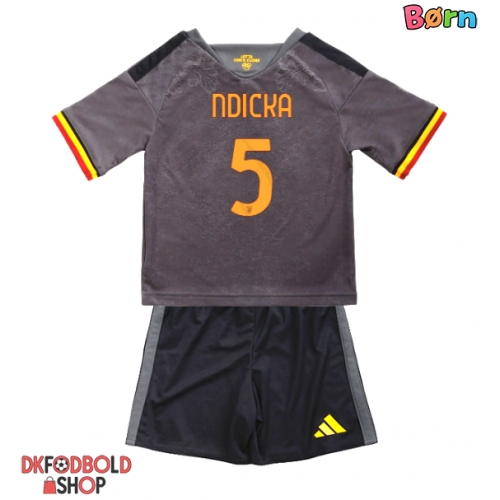 AS Roma Evan Ndicka #5 Tredje trøje Børn 2026-27 Kort ærmer (+ korte bukser)